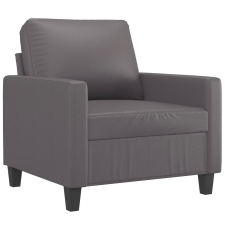 vidaXL szürke műbőr kanapészék 60 cm (359129) bútor