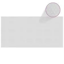 vidaXL szürke napelemes lebegő PE medencefólia 732 x 366 cm medence kiegészítő
