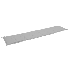vidaXL szürke párna kerti padhoz 200 x 50 x 3 cm kerti bútor
