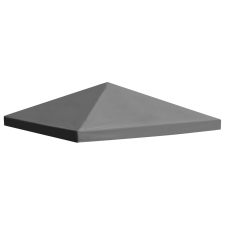 vidaXL szürke pavilon tetőponyva 310 g/m², 3 x 3 m kerti bútor