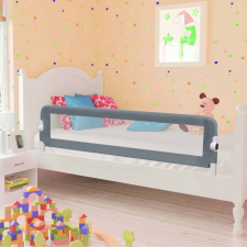 vidaXL Szürke poliészter biztonsági leesésgátló 120 x 42 cm bababiztonság
