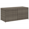 vidaXL szürke polyrattan kerti tárolóláda 283 L (365314)