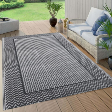 vidaXL Szürke PP kültéri szőnyeg 80 x 150 cm lakástextília