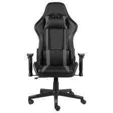 vidaXL szürke PVC forgó gamer szék (20483) forgószék