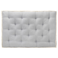 vidaXL szürke raklapkanapé-párna 120 x 80 x 10 cm kerti bútor