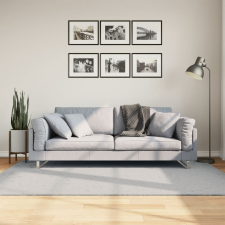 vidaXL szürke rövid szálú puha és mosható szőnyeg 140 x 200 cm lakástextília