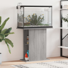 vidaXL Szürke sonoma szerelt fa akváriumi állvány 36x75x72,5 cm halfelszerelések