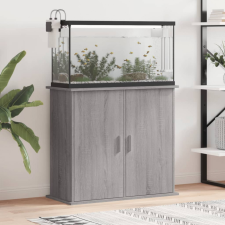 vidaXL Szürke sonoma szerelt fa akváriumi állvány 81x36x73 cm halfelszerelések