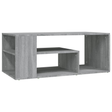 vidaXL szürke sonoma szerelt fa dohányzóasztal 100 x 50 x 40 cm (815841) bútor
