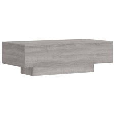 vidaXL szürke sonoma szerelt fa dohányzóasztal 100x49,5x31 cm (833894) bútor