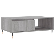vidaXL szürke sonoma szerelt fa dohányzóasztal 90 x 60 x 35 cm (827058) bútor
