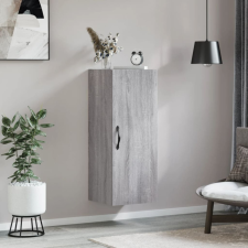 vidaXL szürke sonoma szerelt fa fali szekrény 34,5x34x90 cm bútor