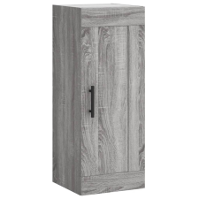 vidaXL szürke sonoma szerelt fa fali szekrény 34,5x34x90 cm (830530) bútor