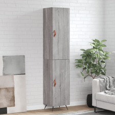 vidaXL szürke sonoma szerelt fa magasszekrény 34,5 x 34 x 180 cm bútor