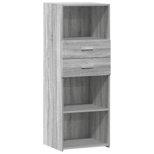 vidaXL szürke sonoma szerelt fa magasszekrény 45 x 42,5 x 124 cm bútor