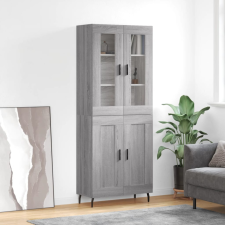 vidaXL szürke sonoma szerelt fa magasszekrény 69,5 x 34 x 180 cm bútor
