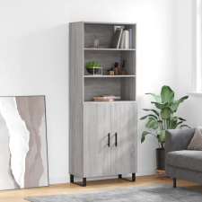 vidaXL szürke sonoma szerelt fa magasszekrény 69,5 x 34 x 180 cm bútor