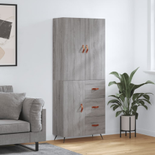 vidaXL szürke sonoma szerelt fa magasszekrény 69,5 x 34 x 180 cm bútor