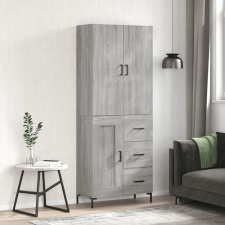 vidaXL szürke sonoma szerelt fa magasszekrény 69,5 x 34 x 180 cm bútor