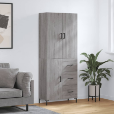 vidaXL szürke sonoma szerelt fa magasszekrény 69,5 x 34 x 180 cm bútor