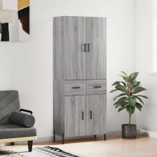 vidaXL szürke sonoma szerelt fa magasszekrény 69,5 x 34 x 180 cm bútor