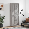 vidaXL szürke sonoma szerelt fa magasszekrény 69,5 x 34 x 180 cm