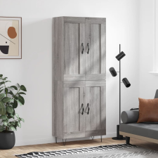 vidaXL szürke sonoma szerelt fa magasszekrény 69,5 x 34 x 180 cm bútor