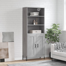 vidaXL szürke sonoma szerelt fa magasszekrény 69,5 x 34 x 180 cm bútor