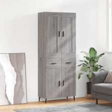 vidaXL szürke sonoma szerelt fa magasszekrény 69,5 x 34 x 180 cm bútor