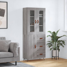 vidaXL szürke sonoma szerelt fa magasszekrény 69,5 x 34 x 180 cm bútor