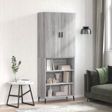 vidaXL szürke sonoma szerelt fa magasszekrény 69,5 x 34 x 180 cm bútor