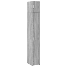 vidaXL szürke sonoma szerelt fa vékony tárolószekrény 30x42,5x225 cm (3281264) bútor