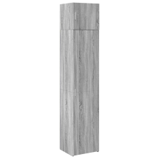 vidaXL szürke sonoma szerelt fa vékony tárolószekrény 45x42,5x225 cm (3281292) bútor