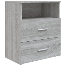 vidaXL szürke sonoma színű éjjeliszekrény 50x32x60 cm (815860) bútor