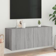 vidaXL szürke sonoma színű falra szerelhető TV-szekrény 100x30x41 cm bútor