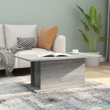 vidaXL szürke sonoma színű forgácslap dohányzóasztal 102x55,5x40 cm bútor