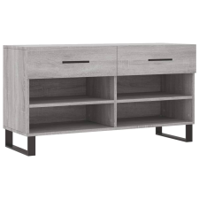 vidaXL szürke sonoma színű műfa cipőpolc 102 x 35 x 55 cm (829770) bútor