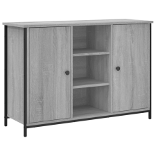 vidaXL szürke sonoma színű műfa tálalószekrény 100x35x70 cm (835517) bútor