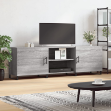 vidaXL szürke sonoma színű műfa TV-szekrény 150x30x50 cm bútor