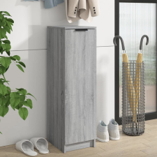 vidaXL szürke sonoma színű szerelt fa cipősszekrény 30 x 35 x 100 cm bútor