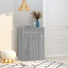 vidaXL szürke sonoma színű szerelt fa cipősszekrény 60 x 35 x 84 cm bútor