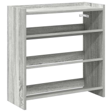 vidaXL szürke sonoma színű szerelt fa cipőtartó 60x25x62 cm (859892) bútor