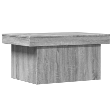 vidaXL szürke sonoma színű szerelt fa dohányzóasztal 80 x 55 x 40 cm bútor