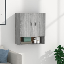 vidaXL szürke sonoma színű szerelt fa faliszekrény 60 x 31 x 70 cm bútor