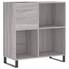 vidaXL szürke sonoma színű szerelt fa hanglemezszekrény 84,5x38x89 cm (831786) bútor