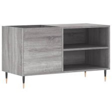 vidaXL szürke sonoma színű szerelt fa hanglemezszekrény 85x38x48 cm (831698) bútor