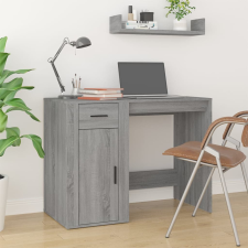 vidaXL szürke sonoma színű szerelt fa íróasztal 100x49x75 cm íróasztal
