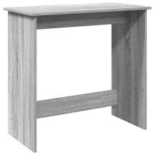 vidaXL szürke sonoma színű szerelt fa íróasztal 80x40x75 cm (860459) íróasztal