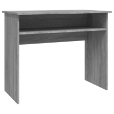 vidaXL szürke sonoma színű szerelt fa íróasztal 90x50x74 cm	 (815463) íróasztal