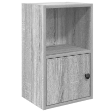vidaXL szürke sonoma színű szerelt fa könyvespolc 31x24x52 cm (860324) bútor